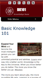 Mobile Screenshot of basicknowledge101.com