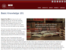 Tablet Screenshot of basicknowledge101.com